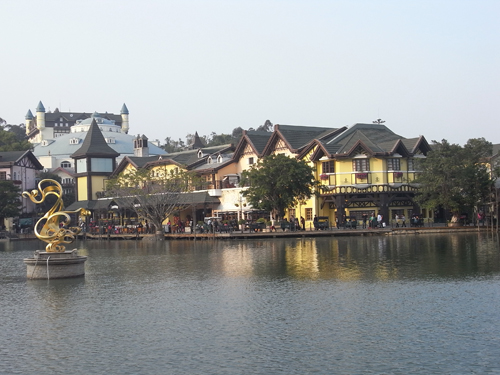 grc水泥構件_東部華僑城水療館